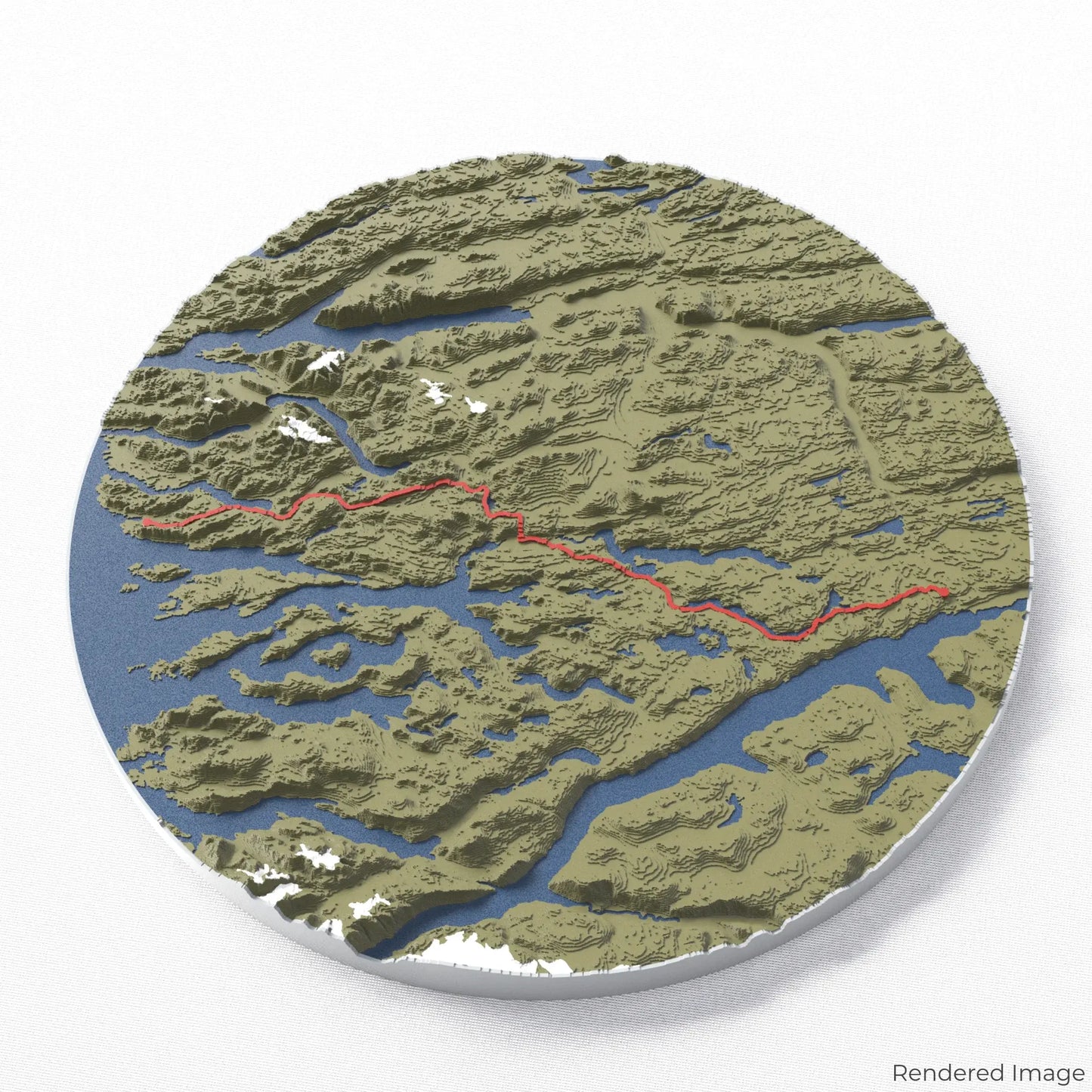 Arctic Circle Trail 3D Map
