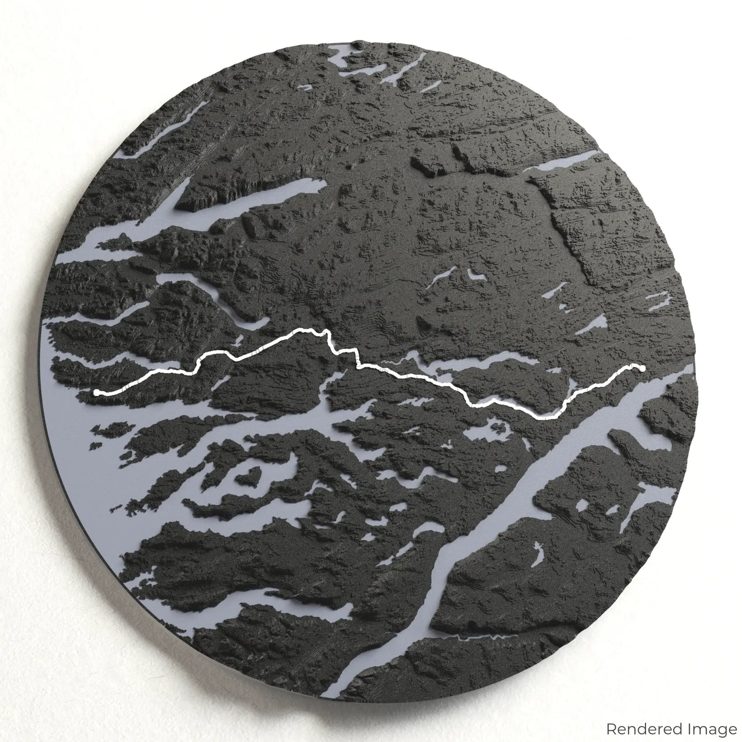 Arctic Circle Trail 3D Map