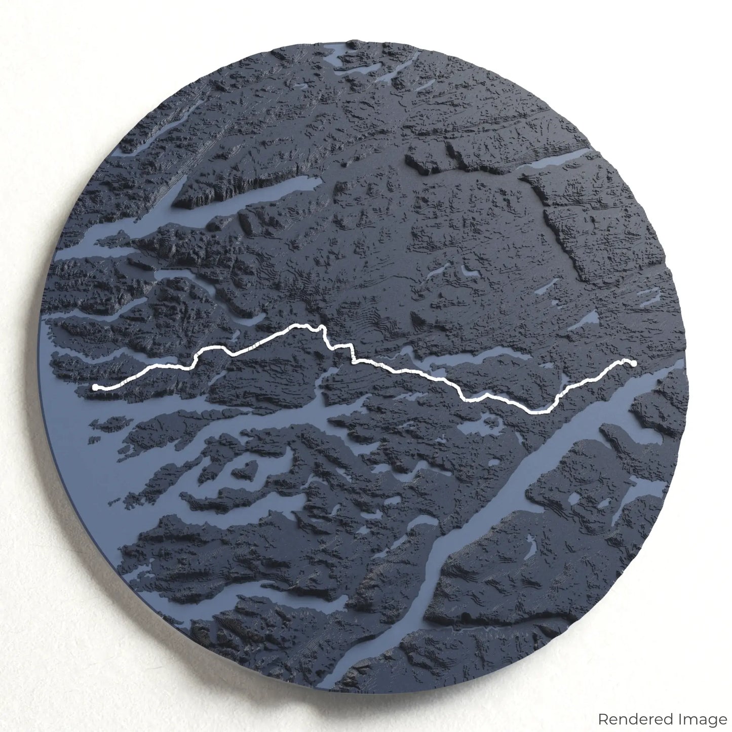 Arctic Circle Trail 3D Map