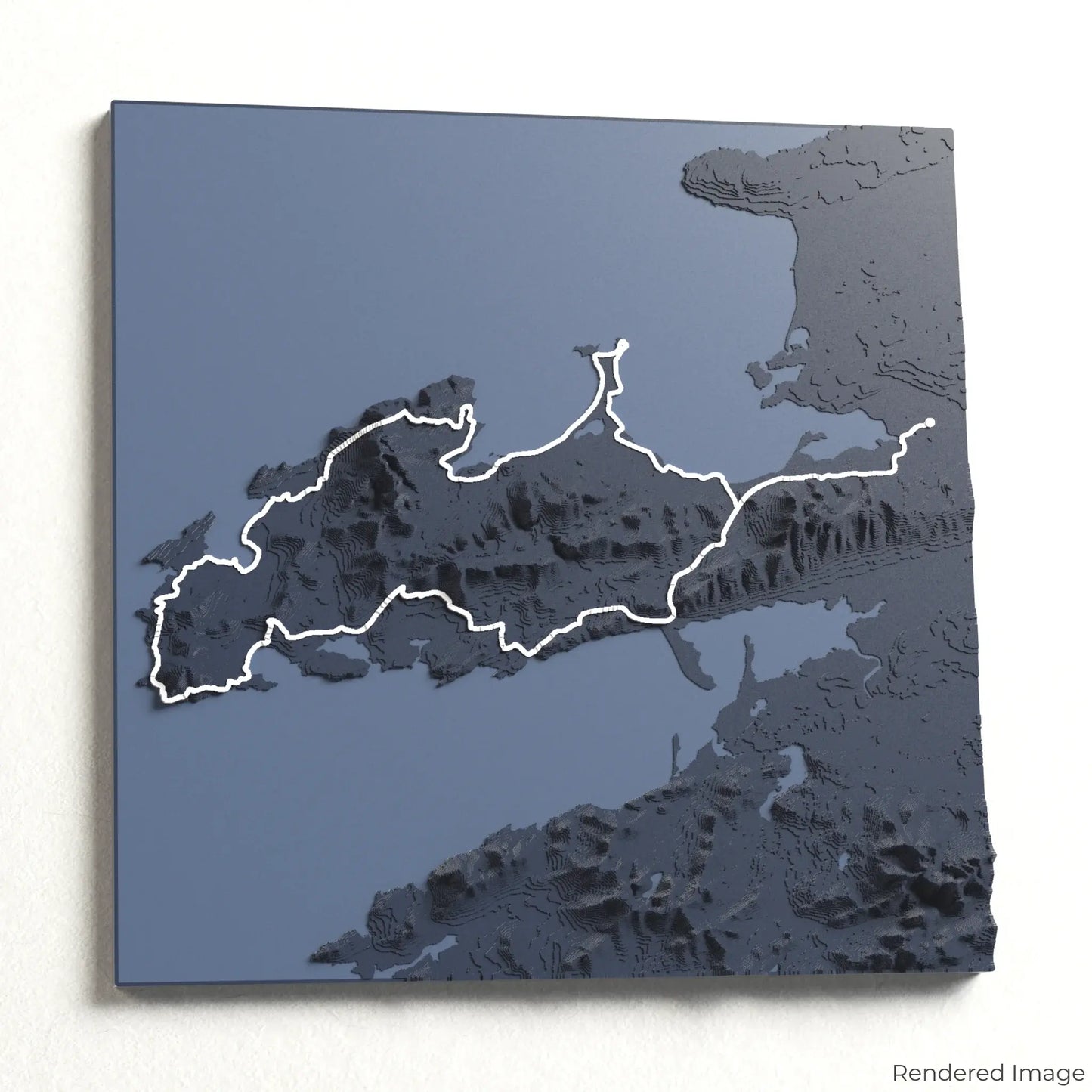 Dingle Way 3D Map