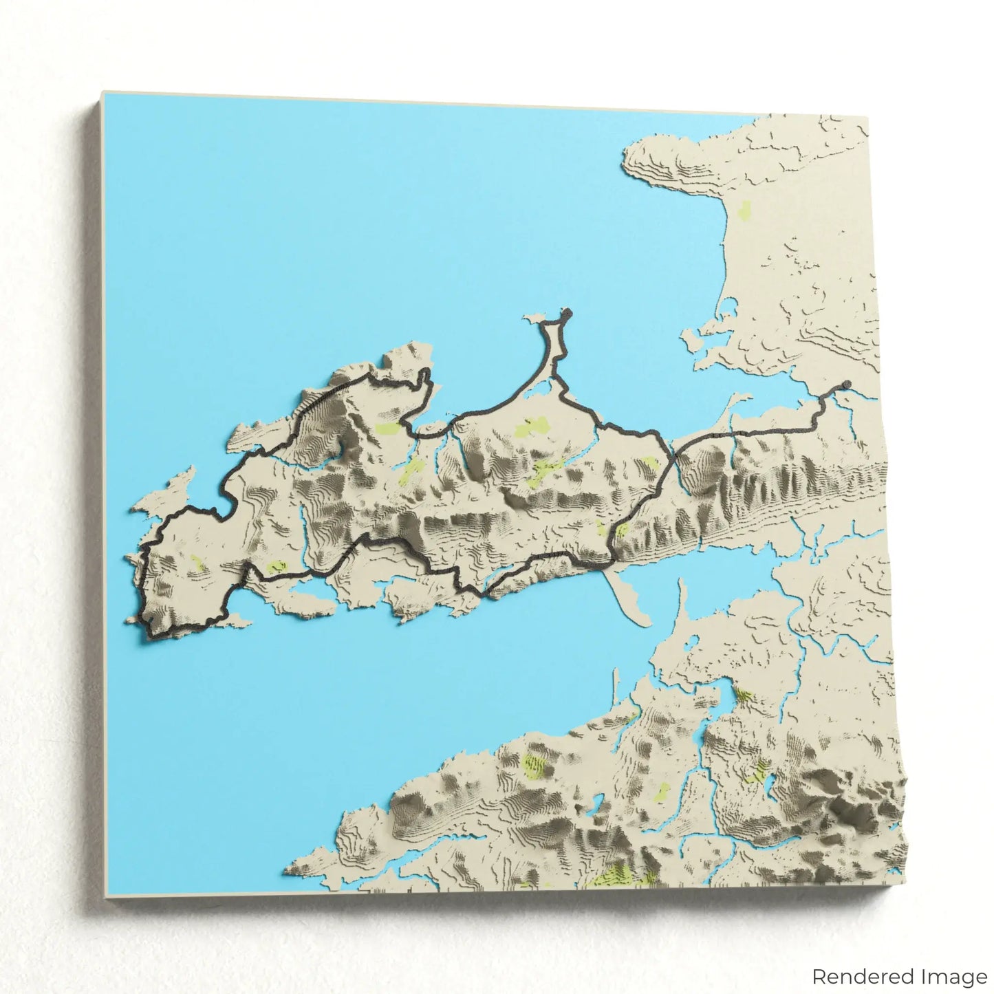 Dingle Way 3D Map