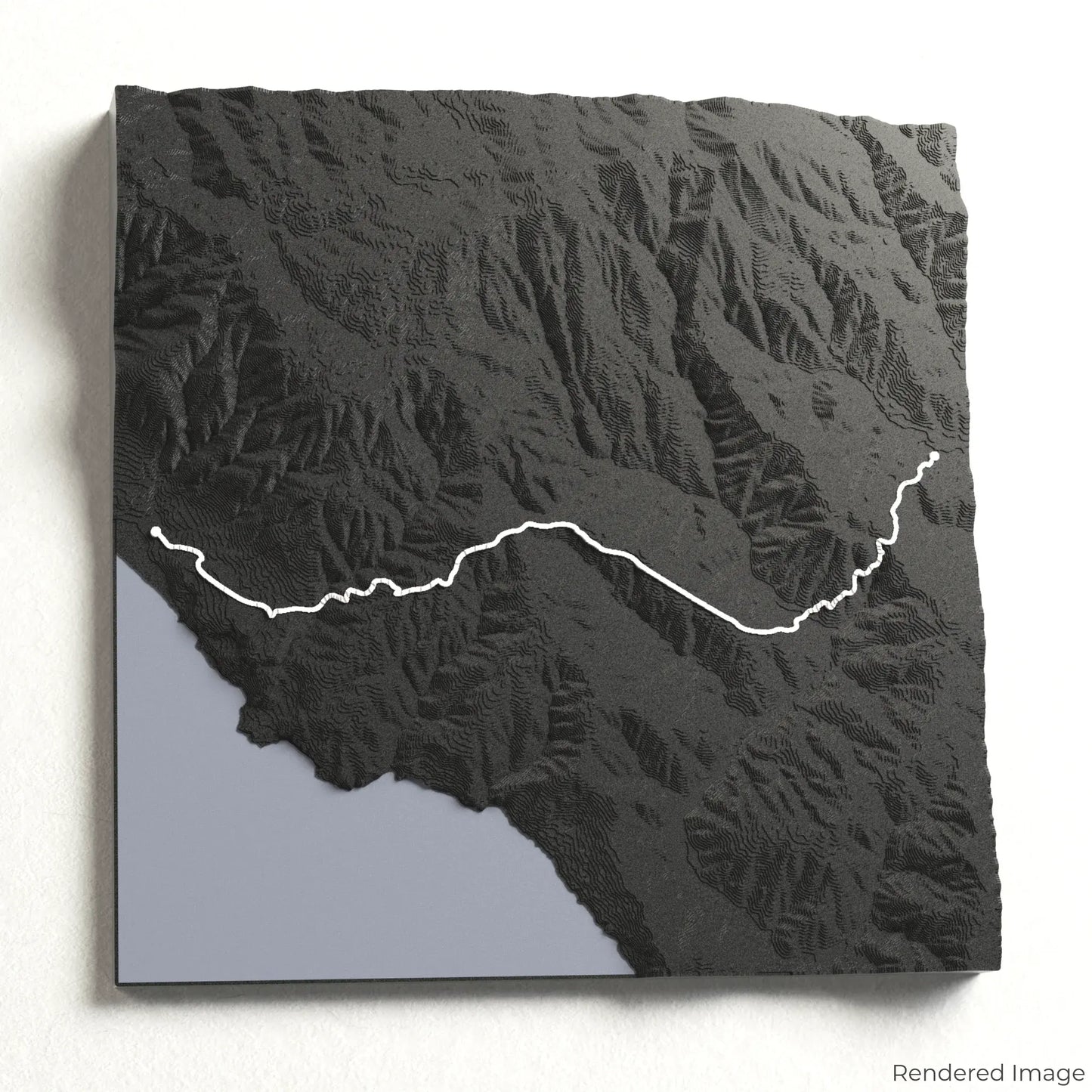 Dipsea Trail 3D Map