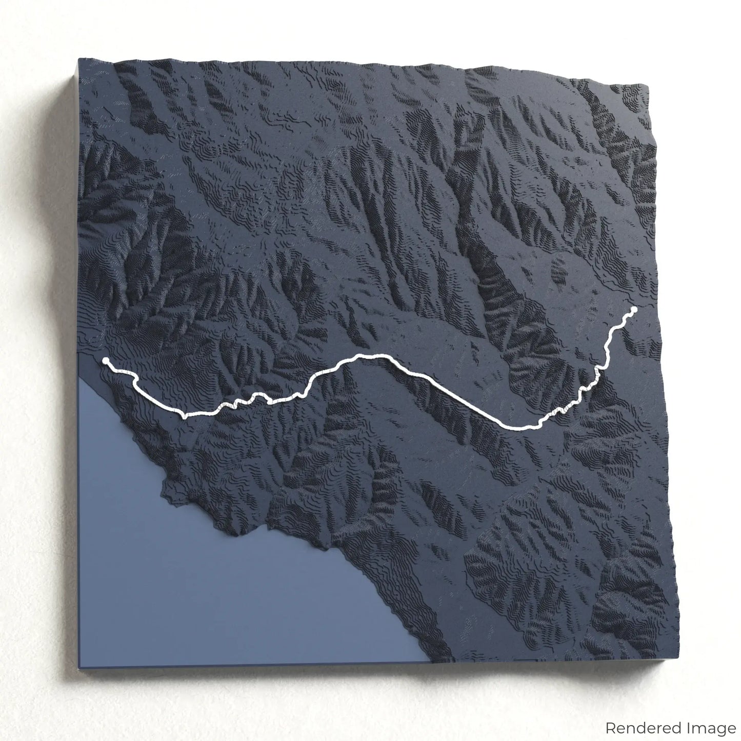 Dipsea Trail 3D Map