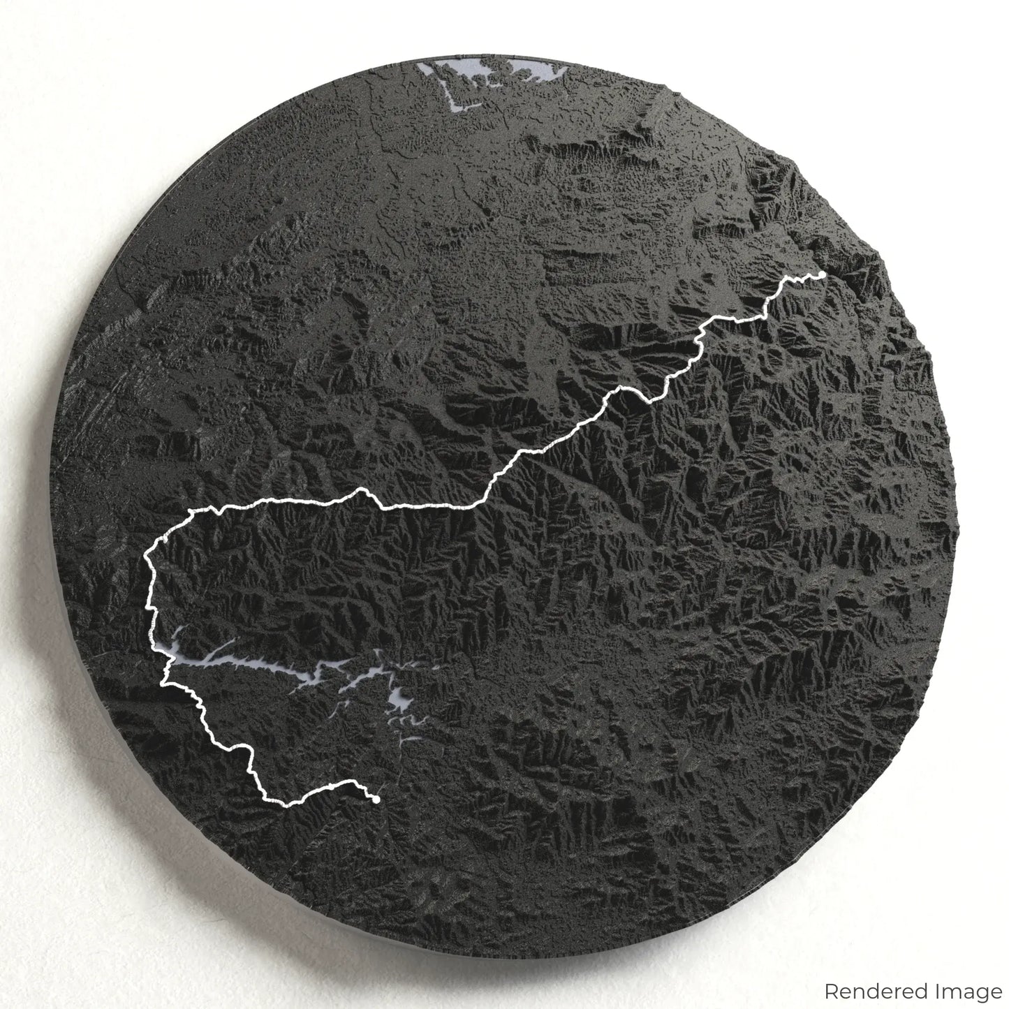 Appalachian Trail - Great Smoky Mountains 3D Map