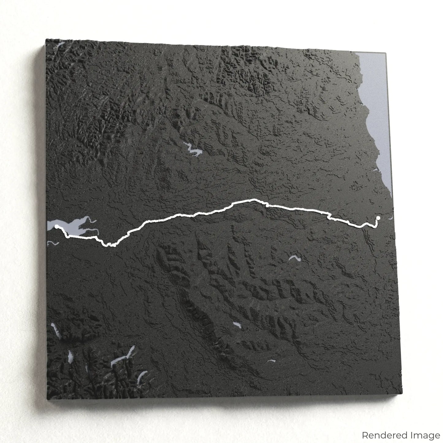 Hadrians Wall Path 3D Map
