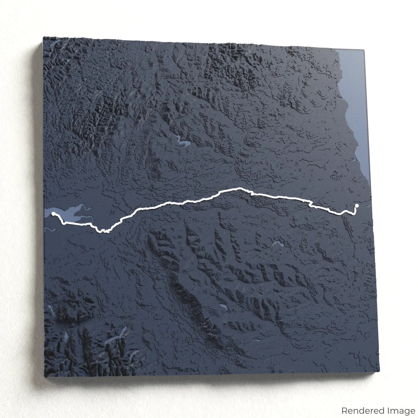 Hadrians Wall Path 3D Map