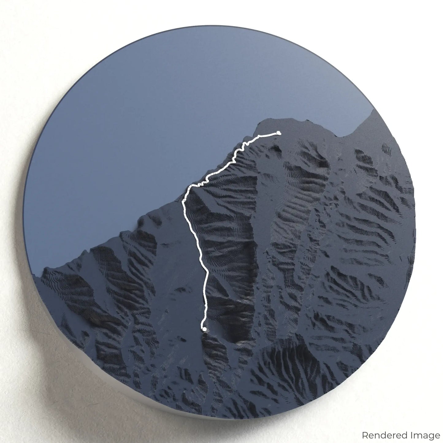 Hanakapiai Falls Trail 3D Map
