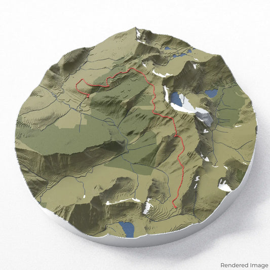 Highline Trail 3D Map