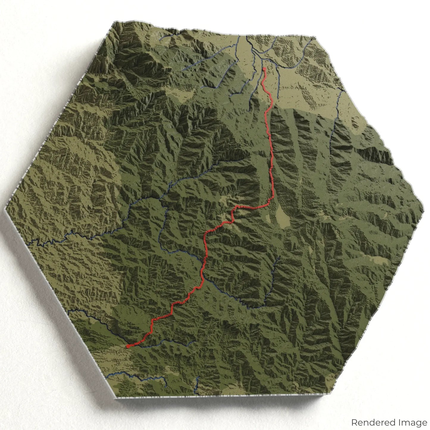 Kokoda Track 3D Map