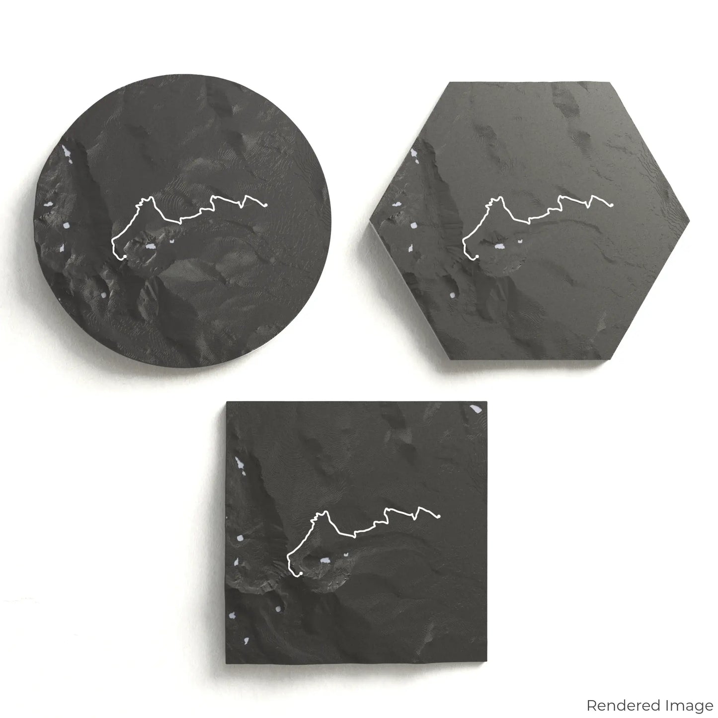 Longs Peak Trail 3D Map
