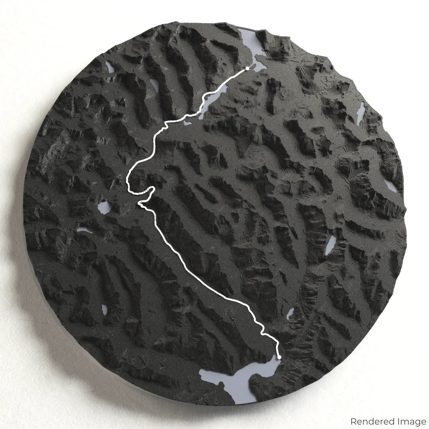 Milford Track 3D Map