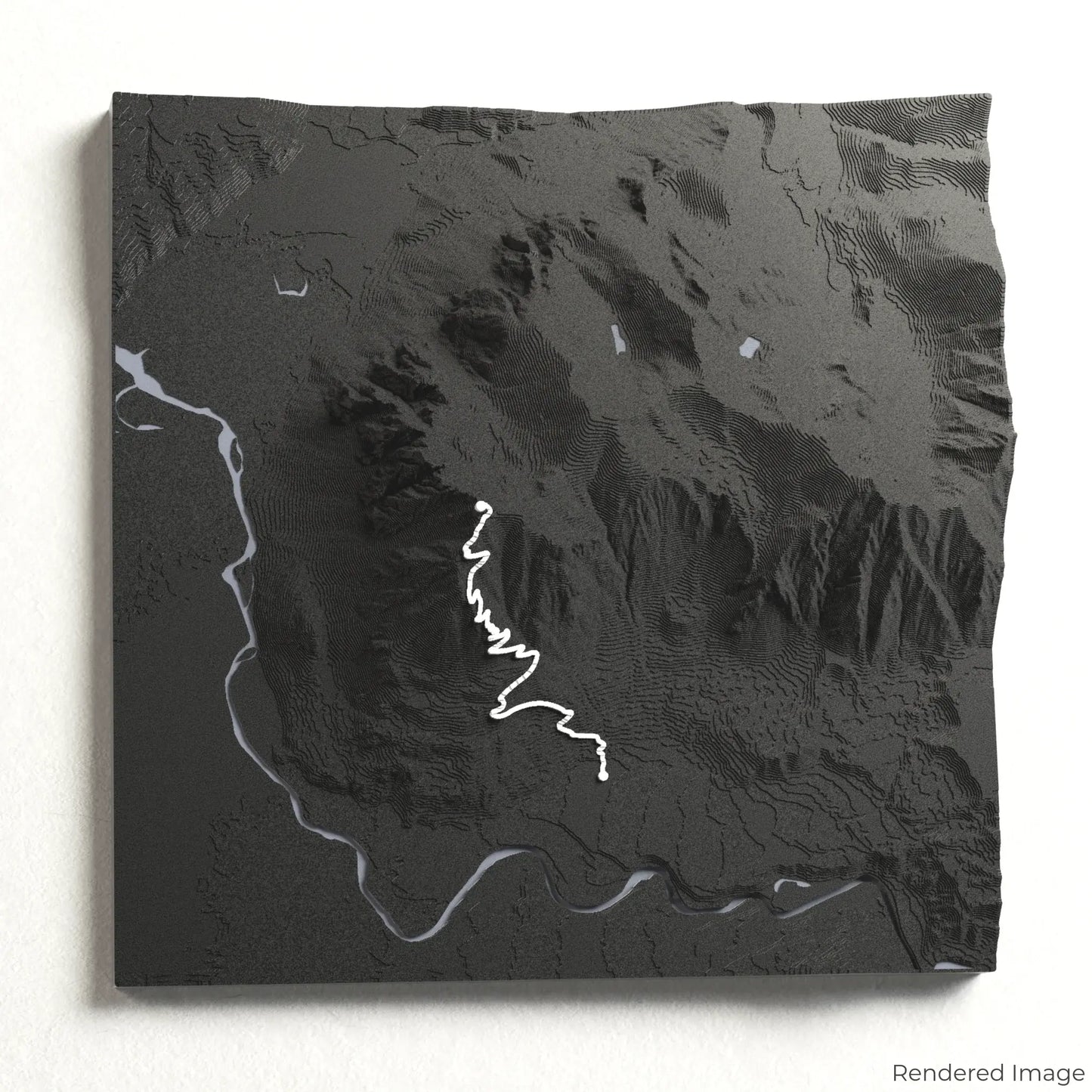 Mount Si Trail 3D Map