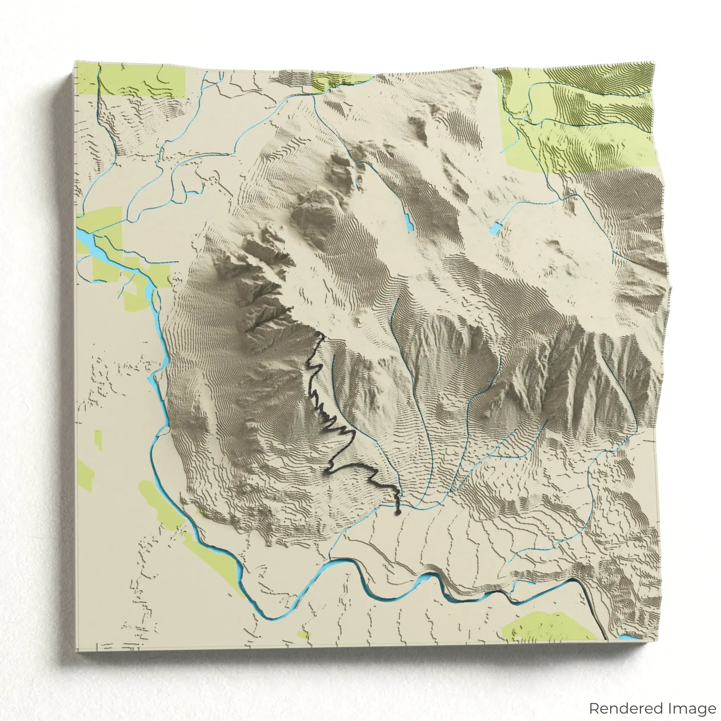 Mount Si Trail 3D Map