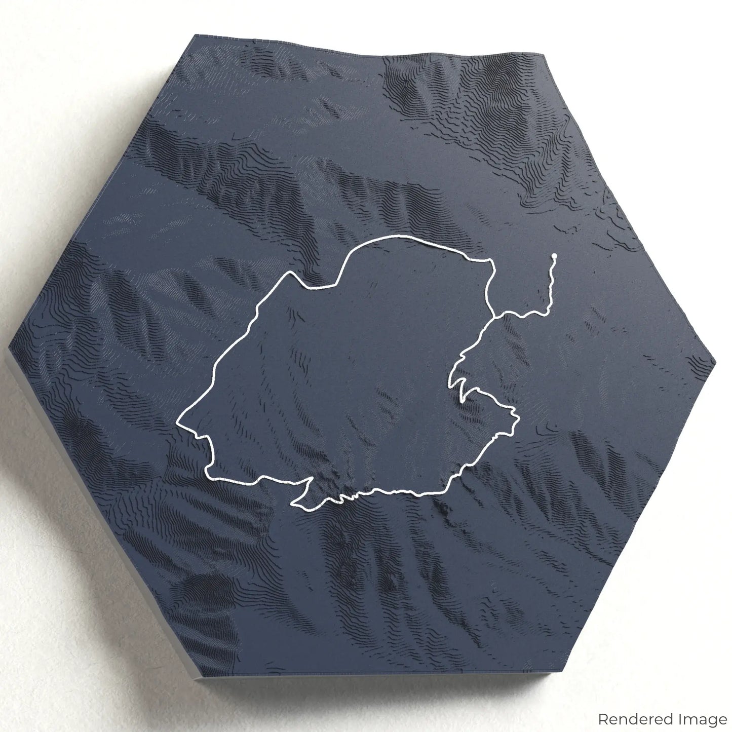 Old Rag Mountain Loop 3D Map