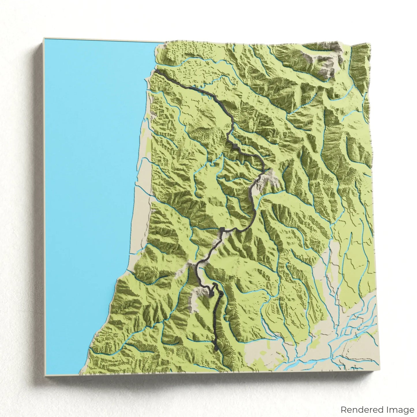 Paparoa Track 3D Map