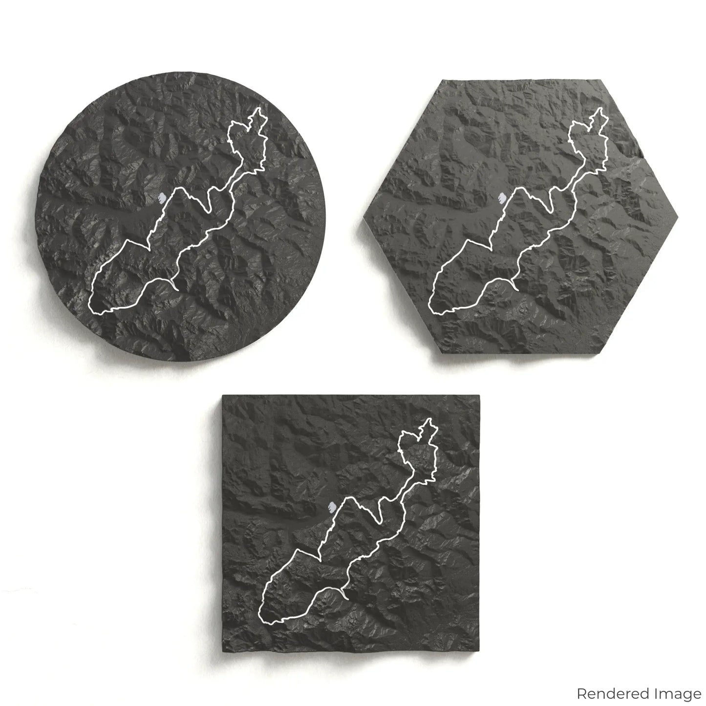 Peaks of the Balkans 3D Map