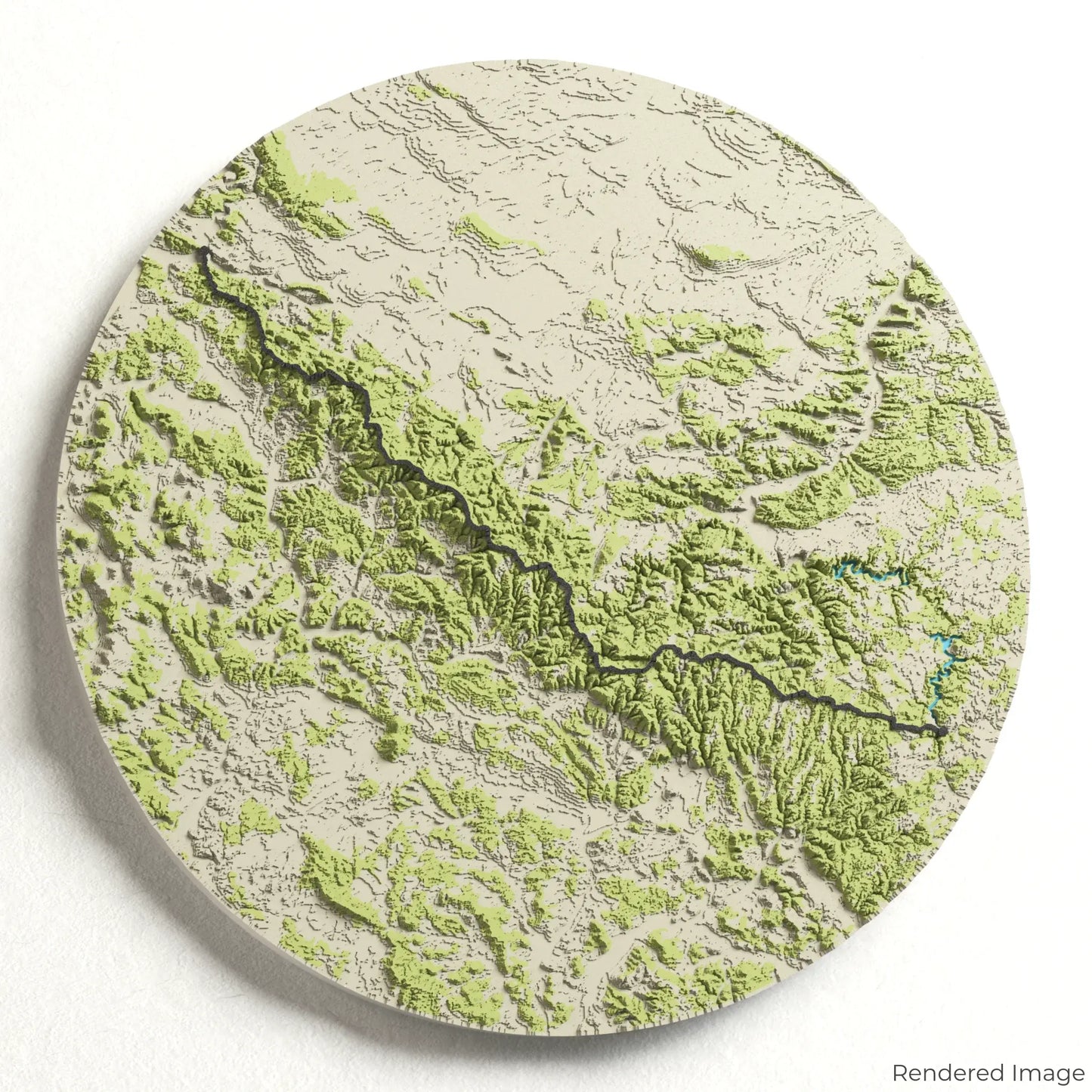 Rennsteig 3D Map