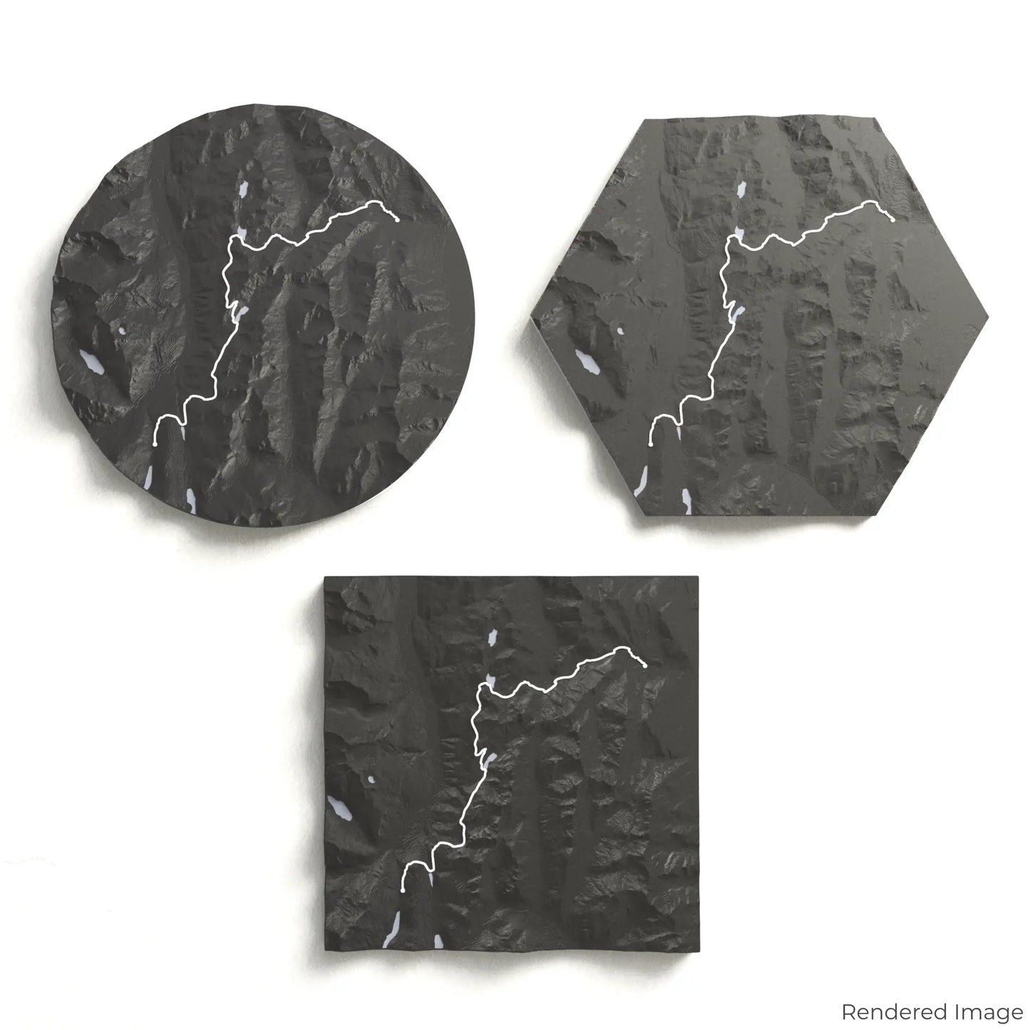 Routeburn Track Great Walk 3D Map
