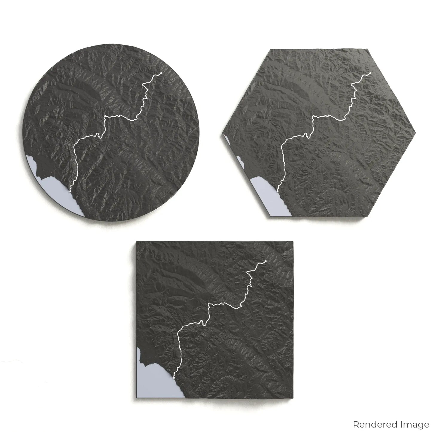 Skyline to the Sea Trail 3D Map