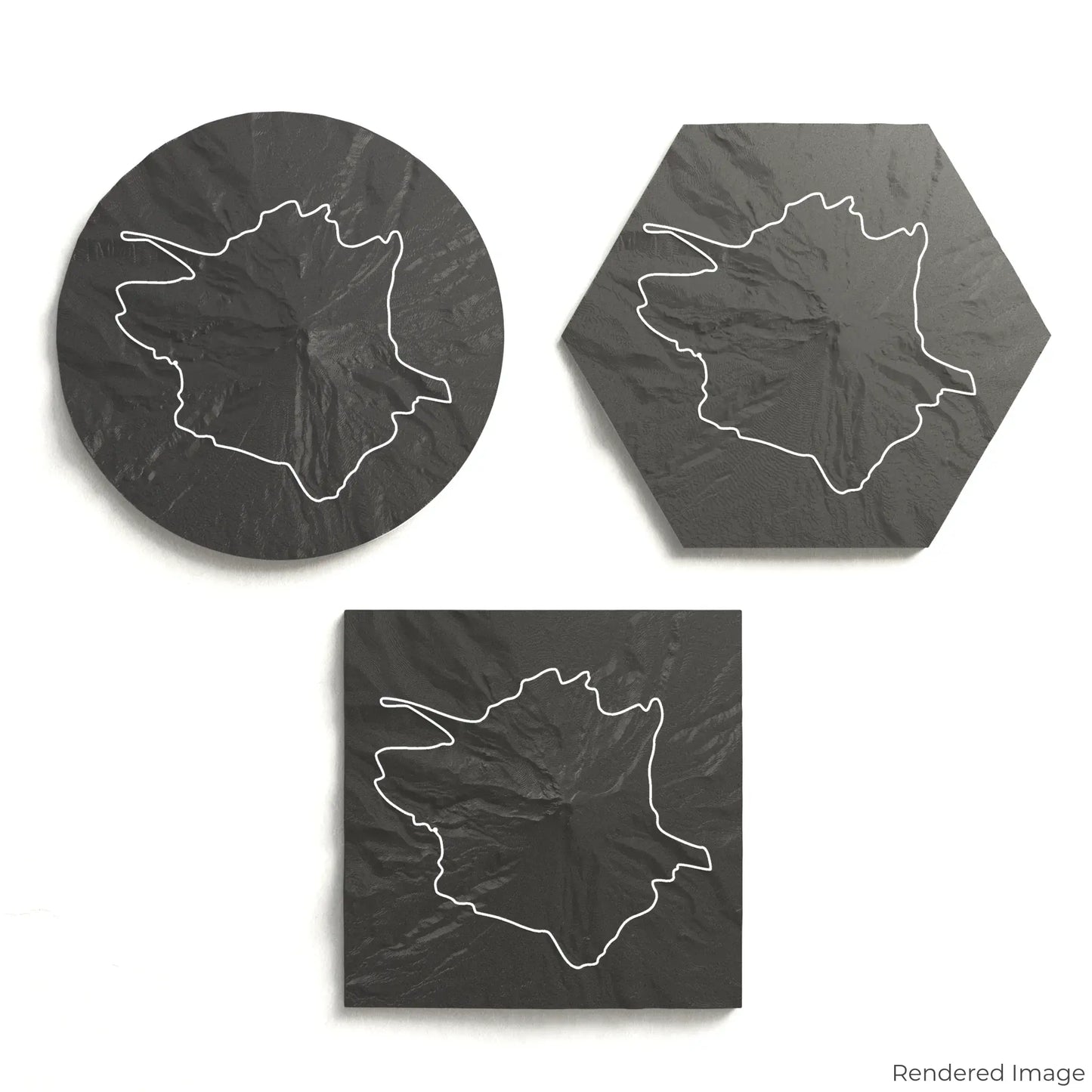 Timberline Trail 3D Map