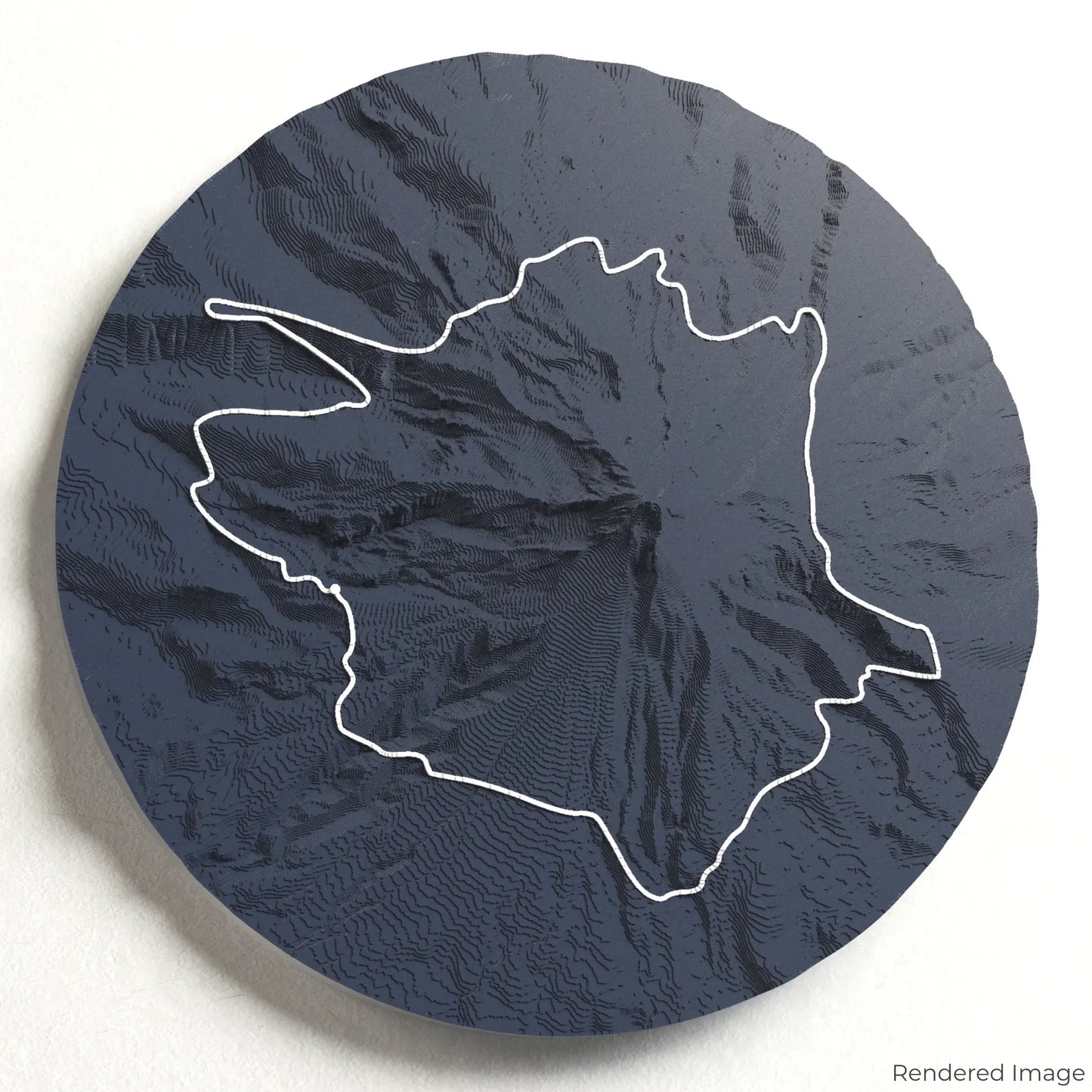 Timberline Trail 3D Map