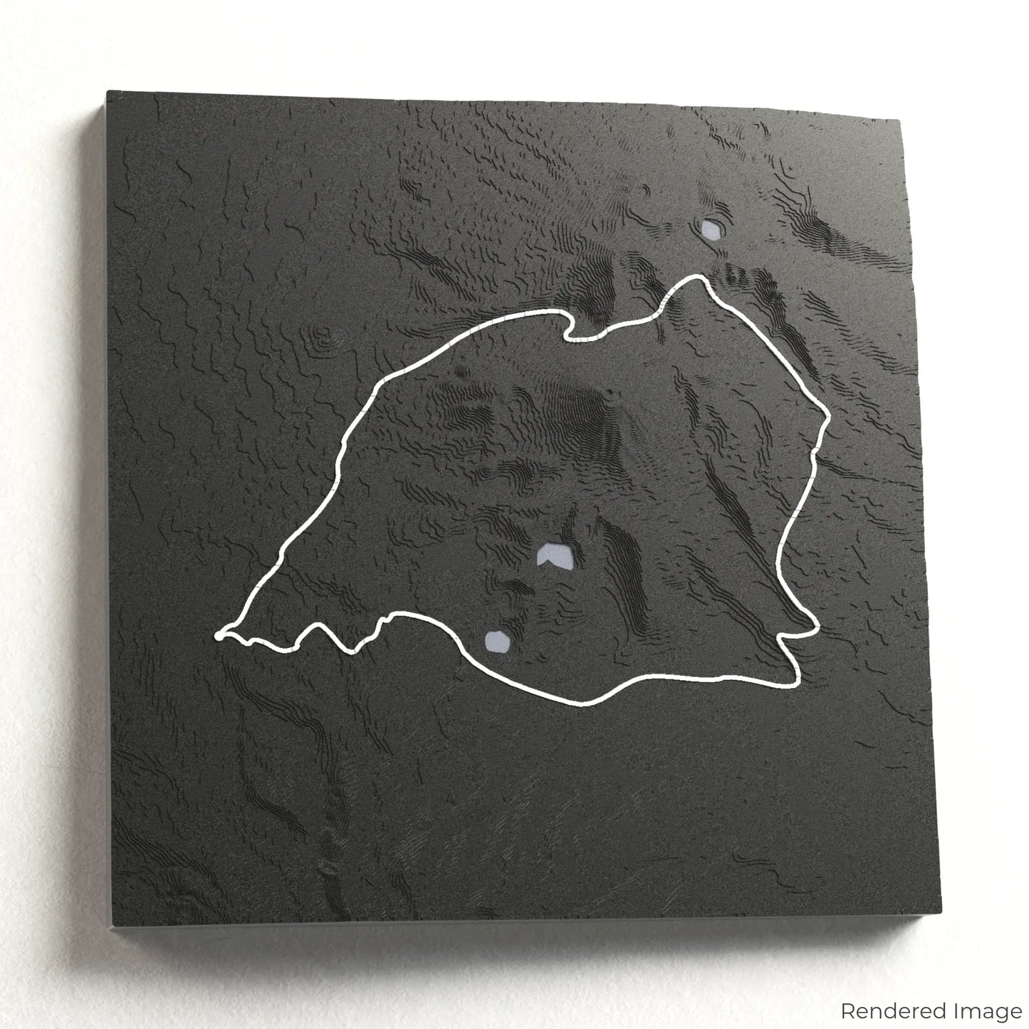 Tongariro Northern Circuit 3D Map