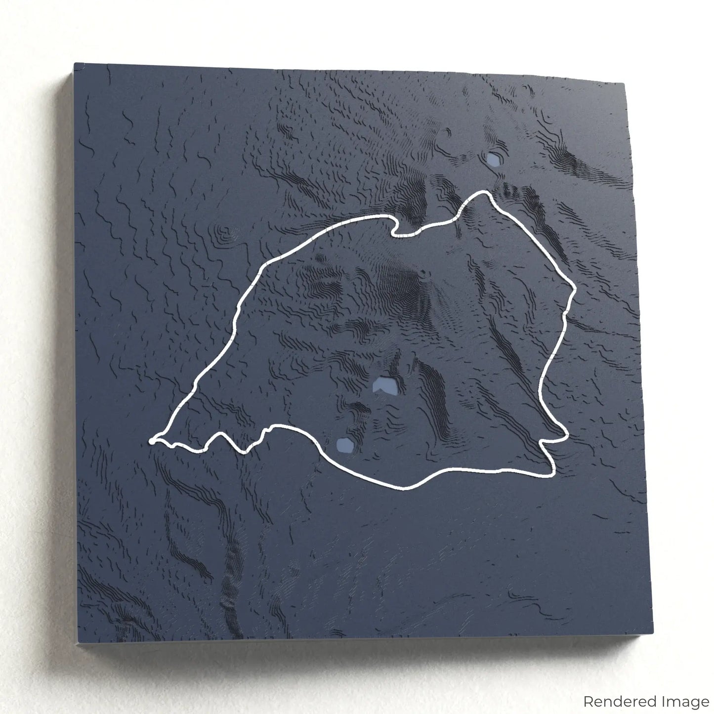 Tongariro Northern Circuit 3D Map