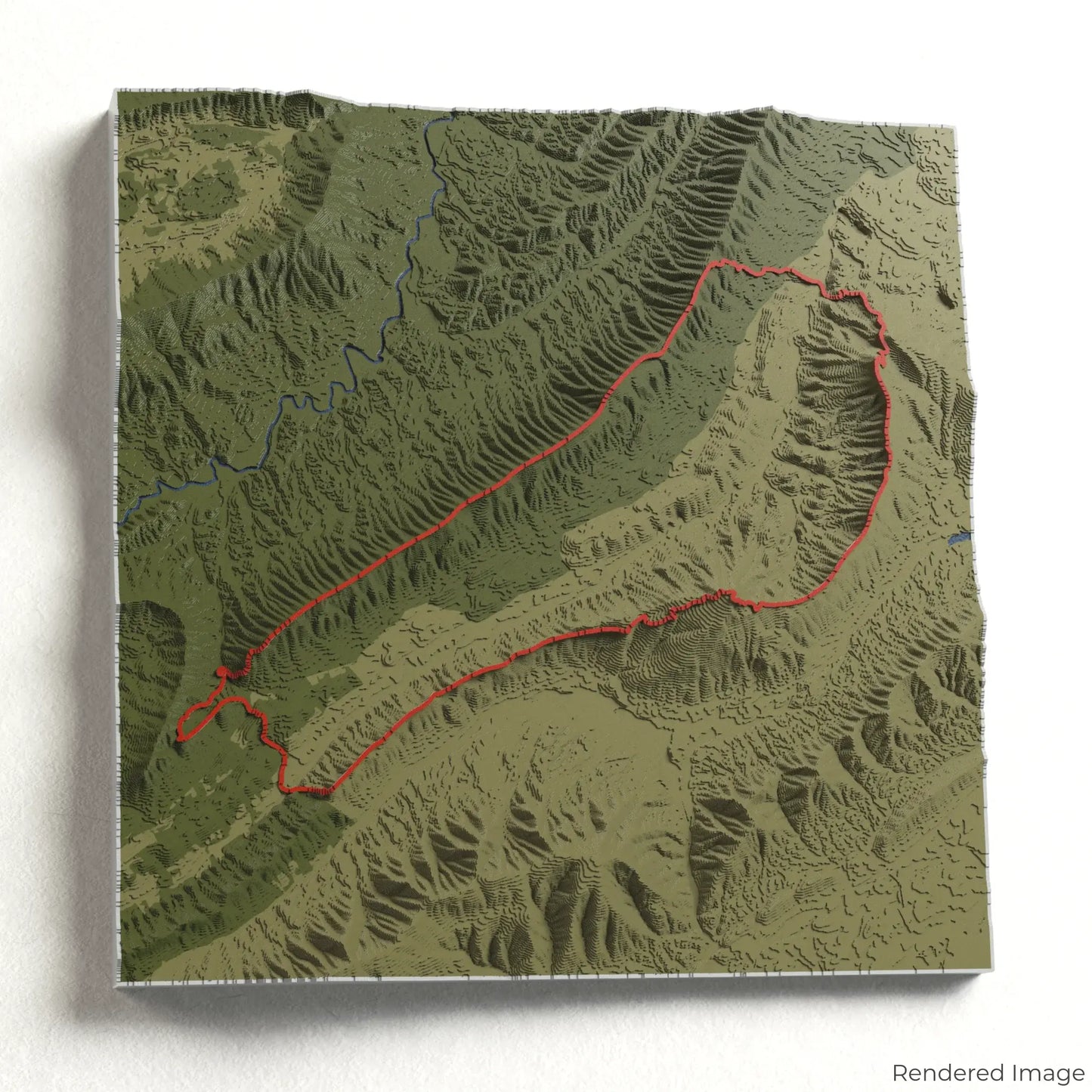 Virginia's Triple Crown Loop 3D Map