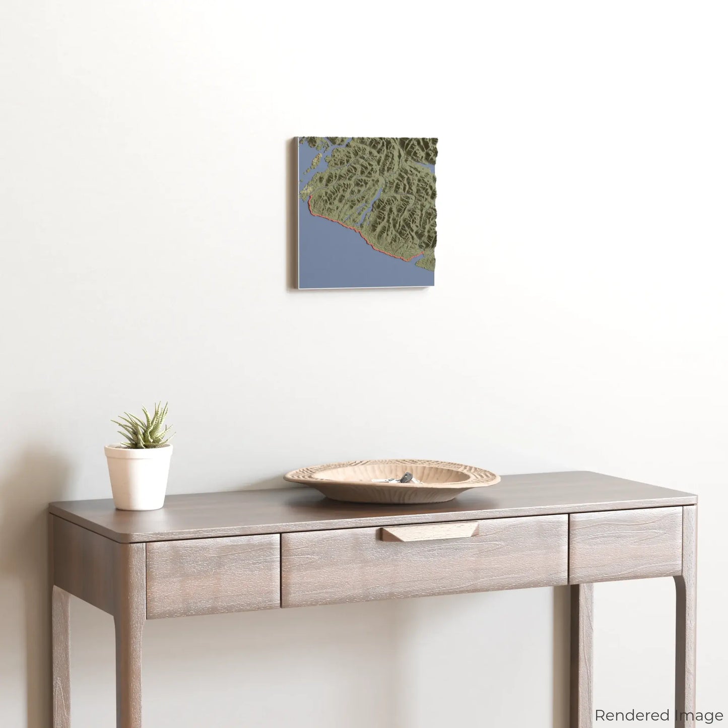 West Coast Trail 3D Map
