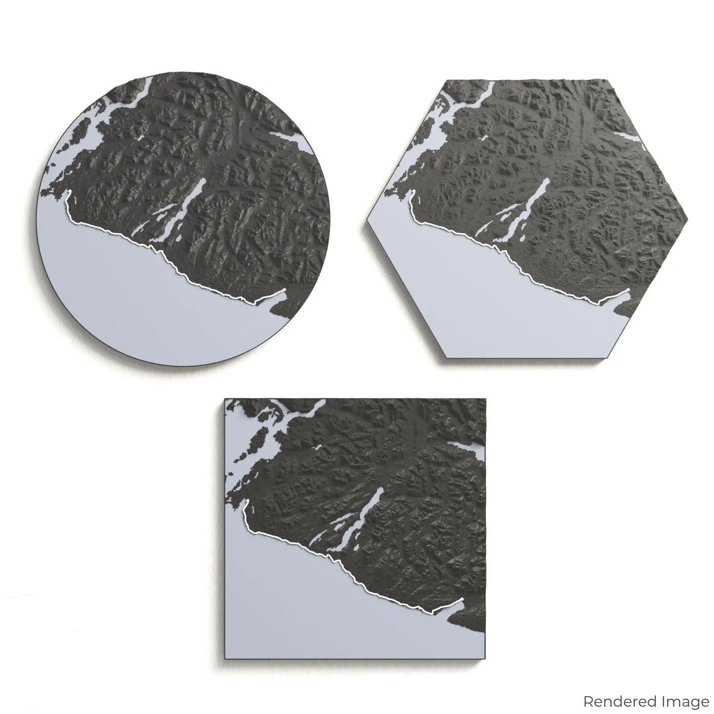 West Coast Trail 3D Map