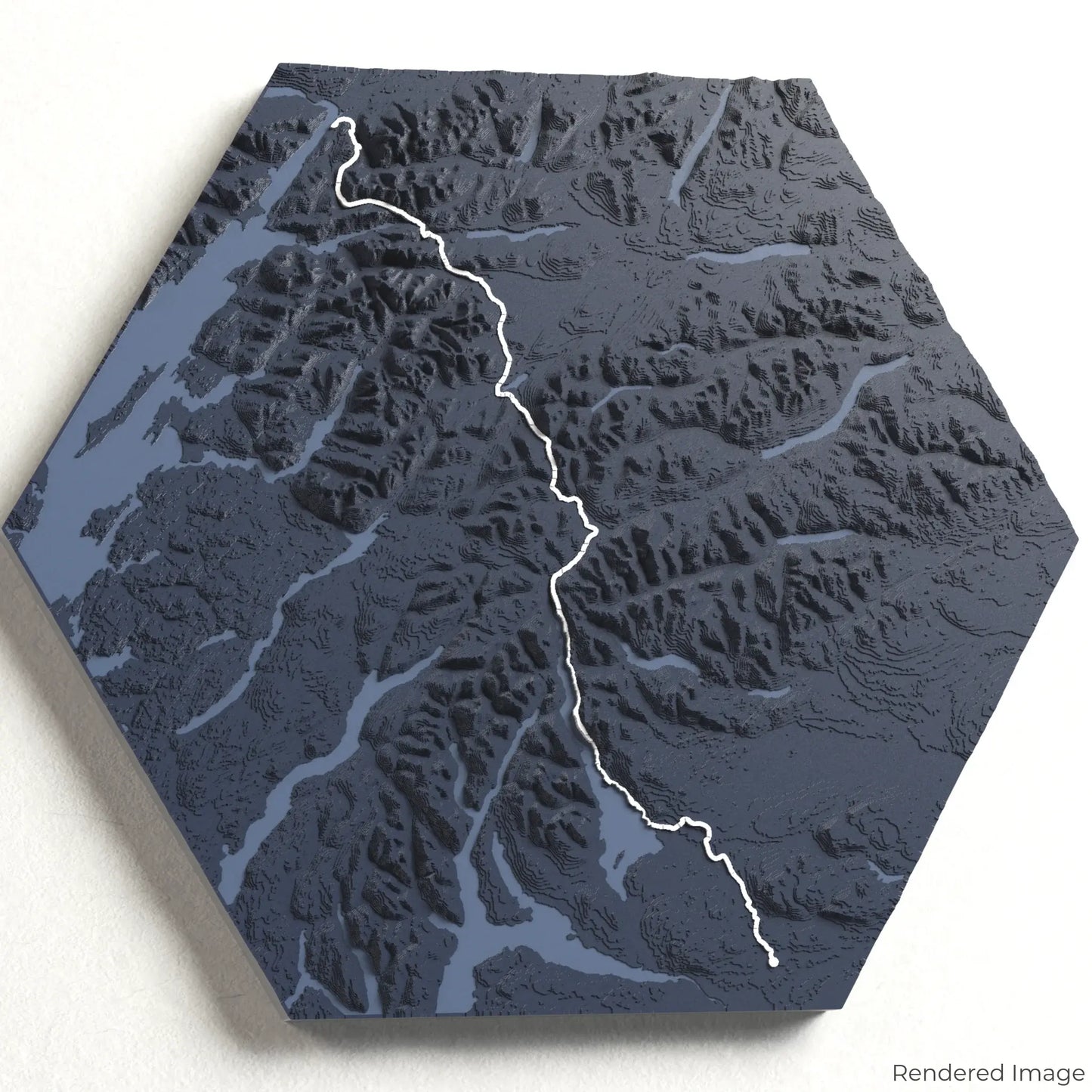 West Highland Way 3D Map