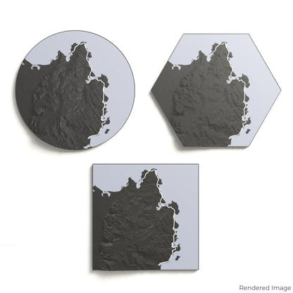 Abel Tasman Coast Track 3D Map