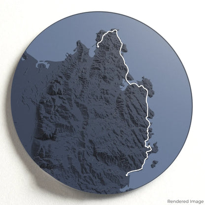 Abel Tasman Coast Track 3D Map