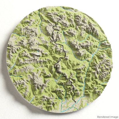 Alta Via 1 3D Map