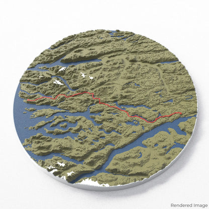 Arctic Circle Trail 3D Map