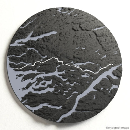 Arctic Circle Trail 3D Map