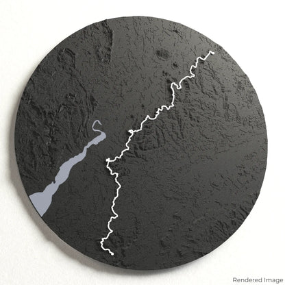 Cotswold Way 3D Map