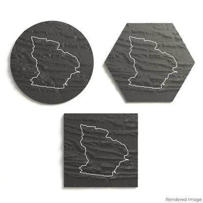 Eagle Rock Loop 3D-Karte