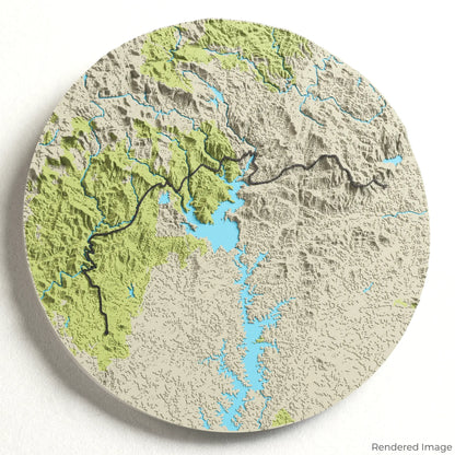 Foothills Trail 3D Map