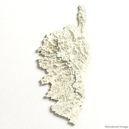 GR20 - Fra li Monti 3D-Karte