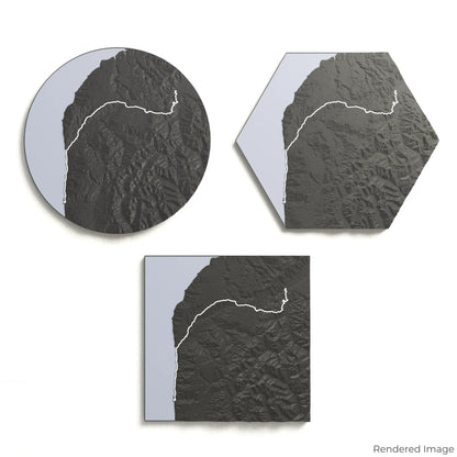 Heaphy Track 3D Map