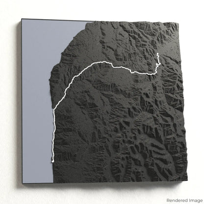 Heaphy Track 3D Map
