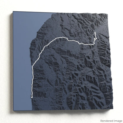 Heaphy Track 3D Map