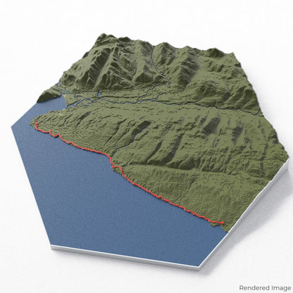 Juan de Fuca Marine Trail 3D Map
