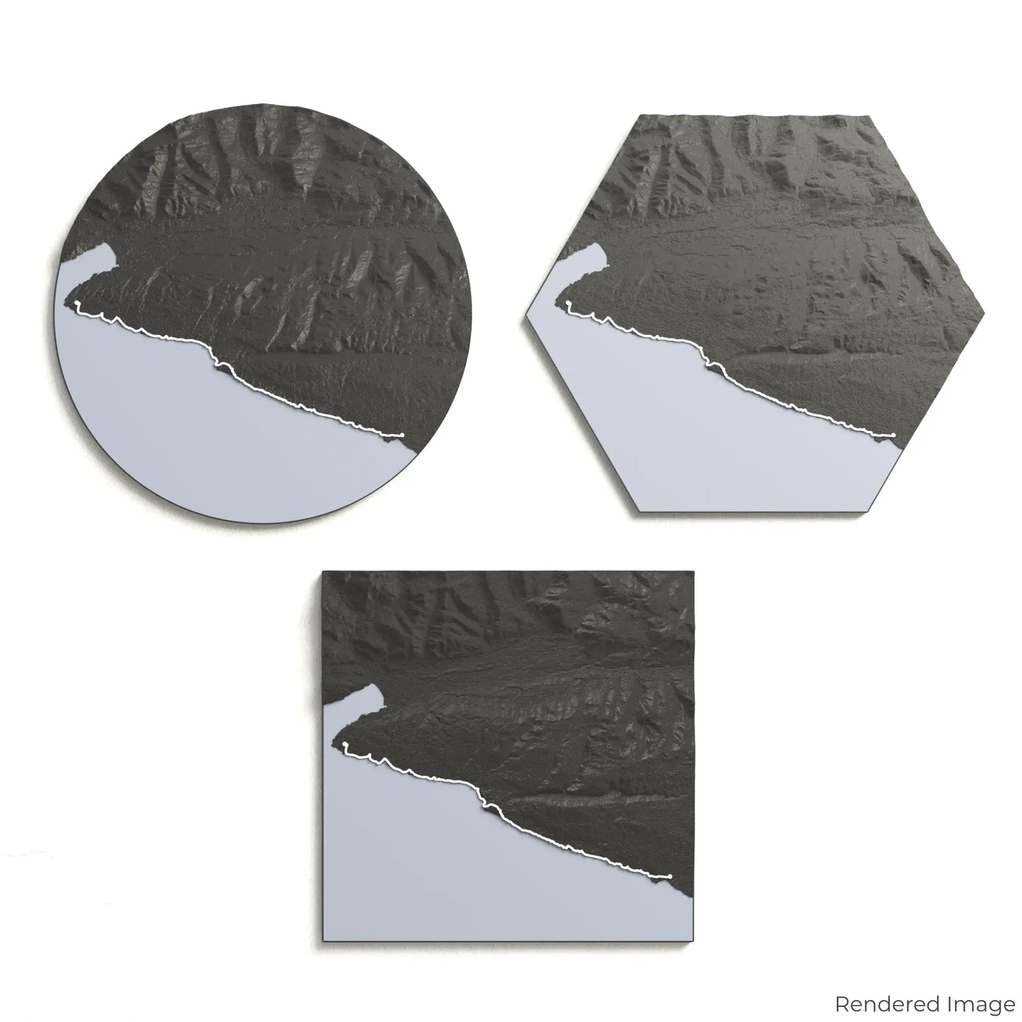 Juan de Fuca Marine Trail 3D Map