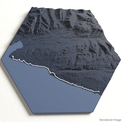 Juan de Fuca Marine Trail 3D Map