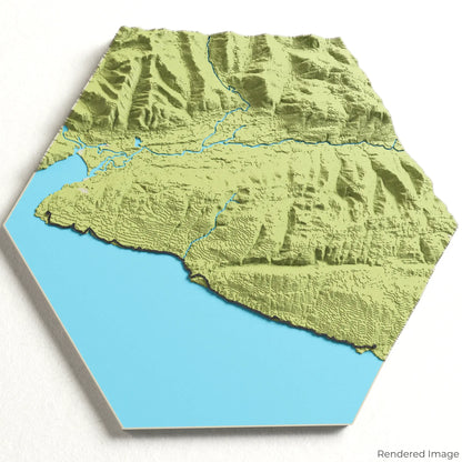 Juan de Fuca Marine Trail 3D Map