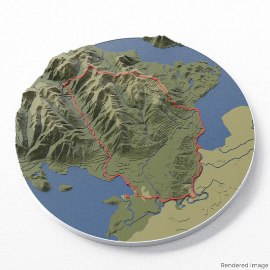 Kepler Track 3D-Karte