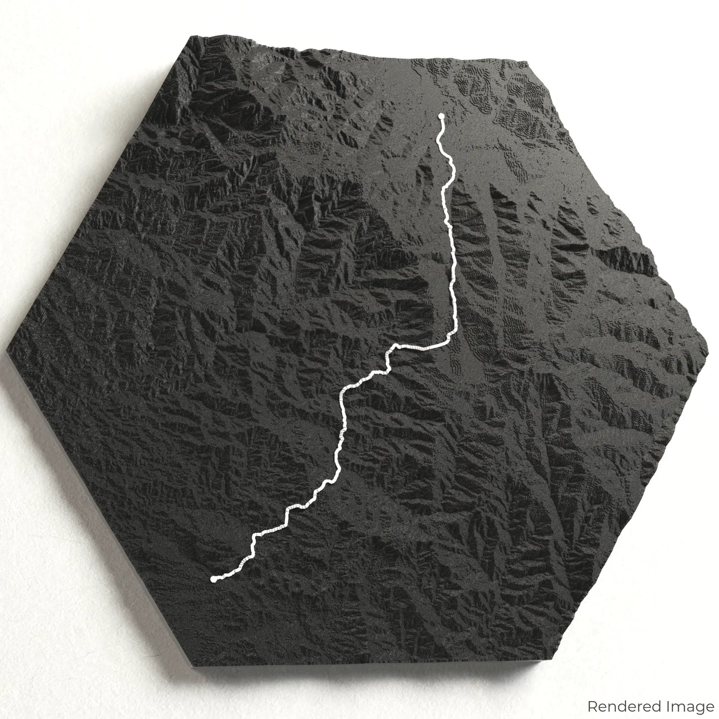 Kokoda Track 3D-Karte