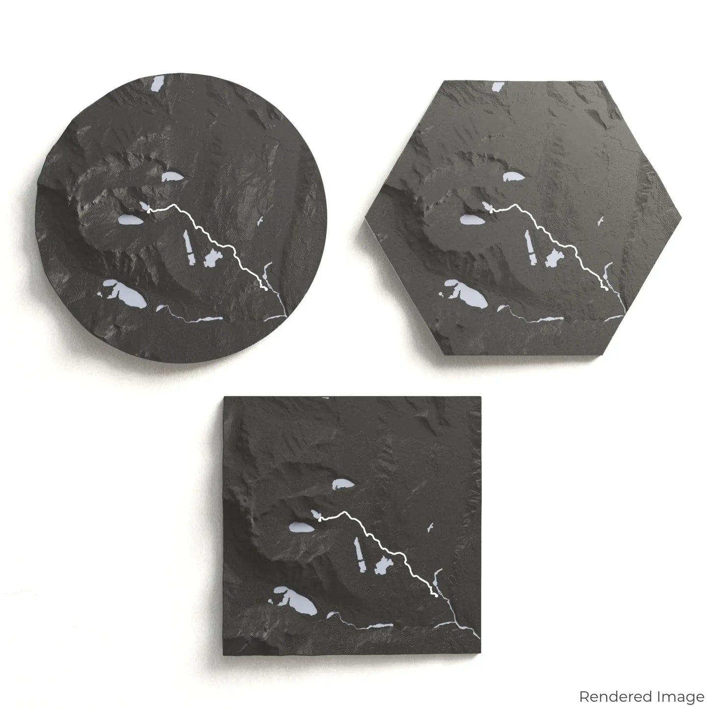 Laguna de los Tres 3D Map
